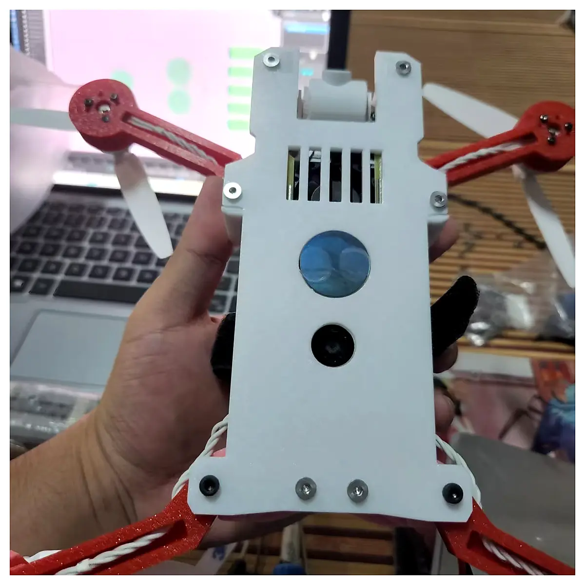 Drone Stand Folding HOSHI Qingfeng Print Stable Support Frame Flight Accessories