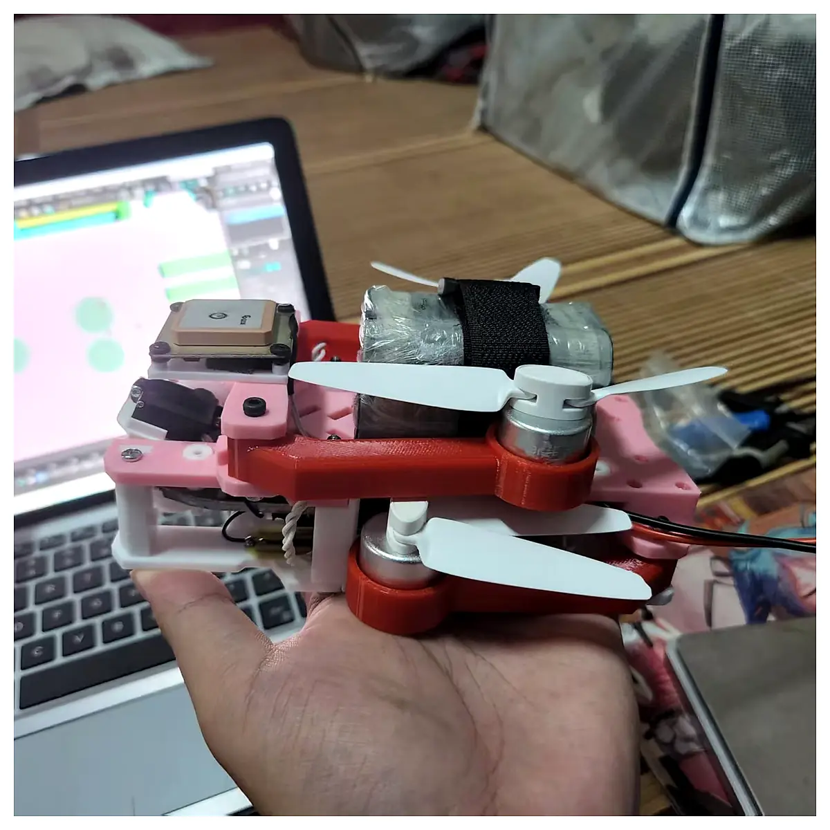 Drone Stand Folding HOSHI Qingfeng Print Stable Support Frame Flight Accessories