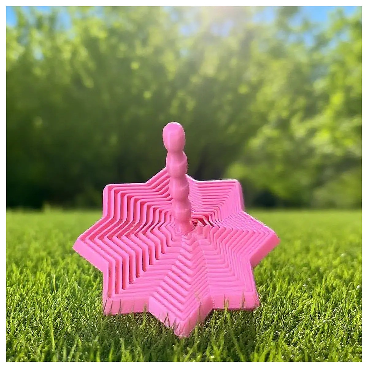 Mini Stress Relief Star Radish Tower Puzzle Toy Brain Teaser Fun Game Kids Challenge Educational Toys Pressure Relief