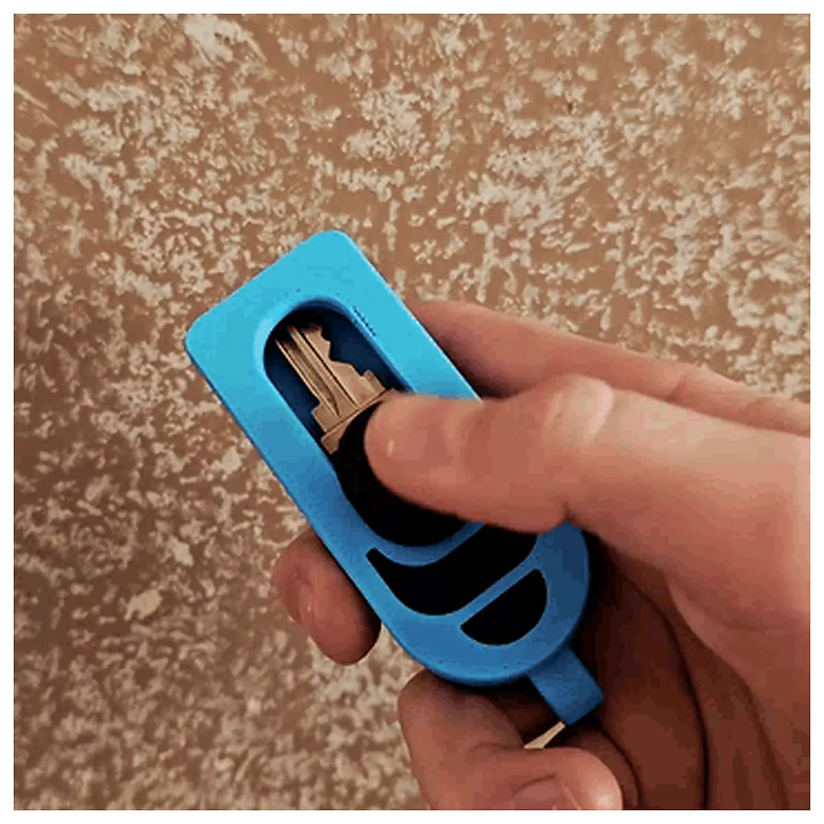 Sliding Keychain Holder Keyring Car Key Fob Accessory Multi functional Key Chain Holder