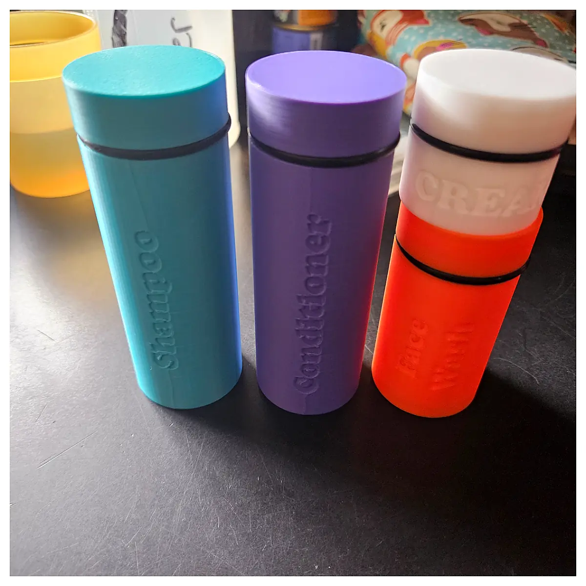 Bathroom Bottle Dispenser Flip Top Cap Bottle Bottle Liquid Dispenser Bottle Easy Open Bottle Kitchen Supplies