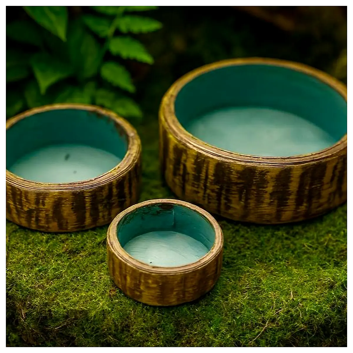Small Animal Bowls Hamster Bowls Habitat Accessories Simple Tree Bowls Pet Food Bowls Tree Supplies