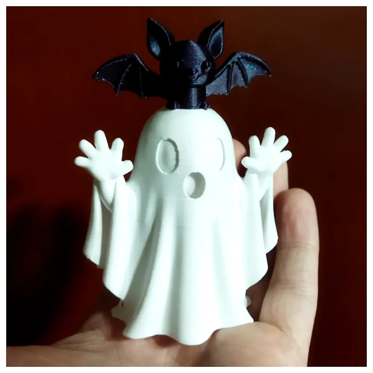 Halloween Ghost Cute Bat Decoration Ghost Toy Phantom Model Festive Decor Party Props Kids Suitable