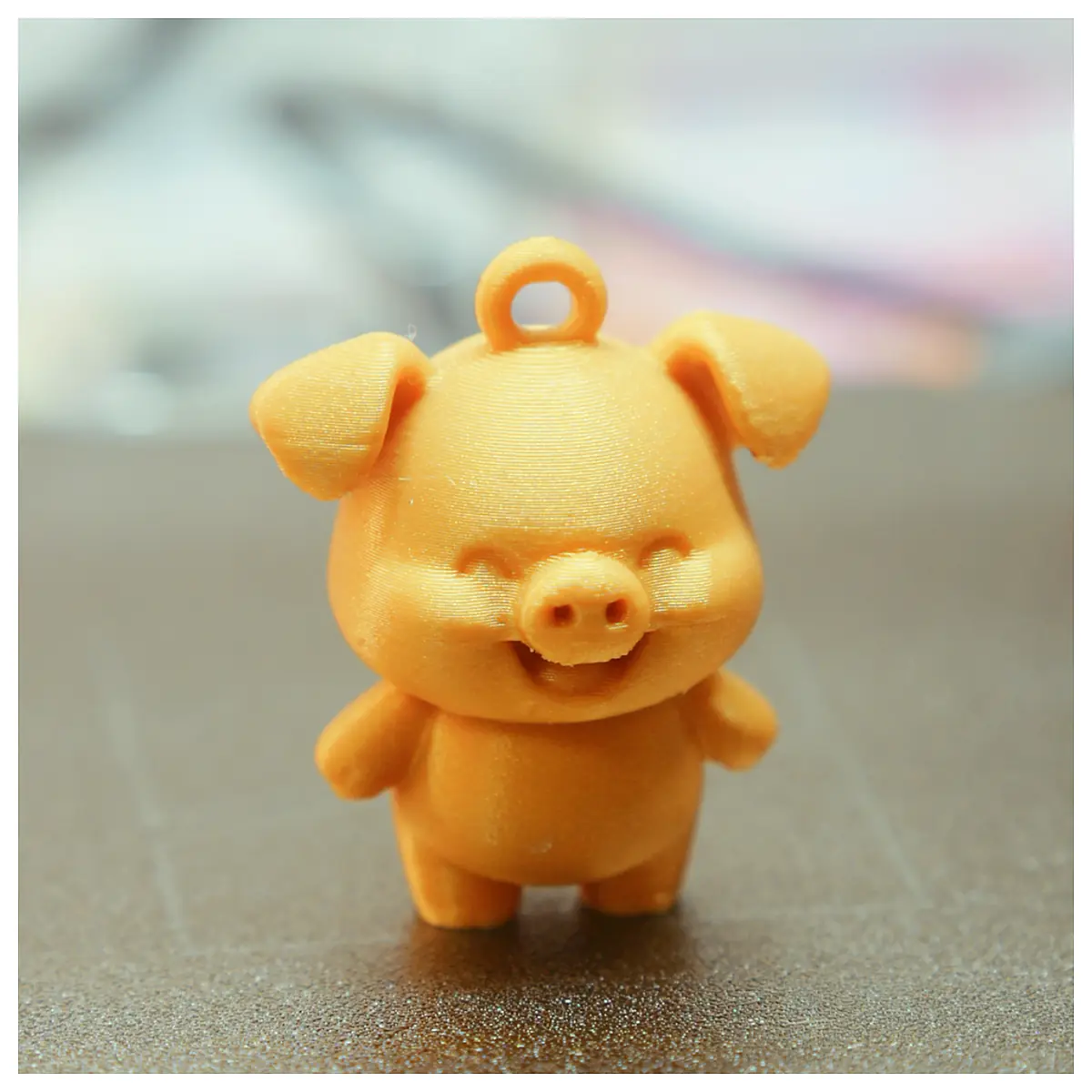 Small Pig Ornaments Decoration Figurine Creative Handicrafts Toys Gifts Hanging Charms Wholesale Retail