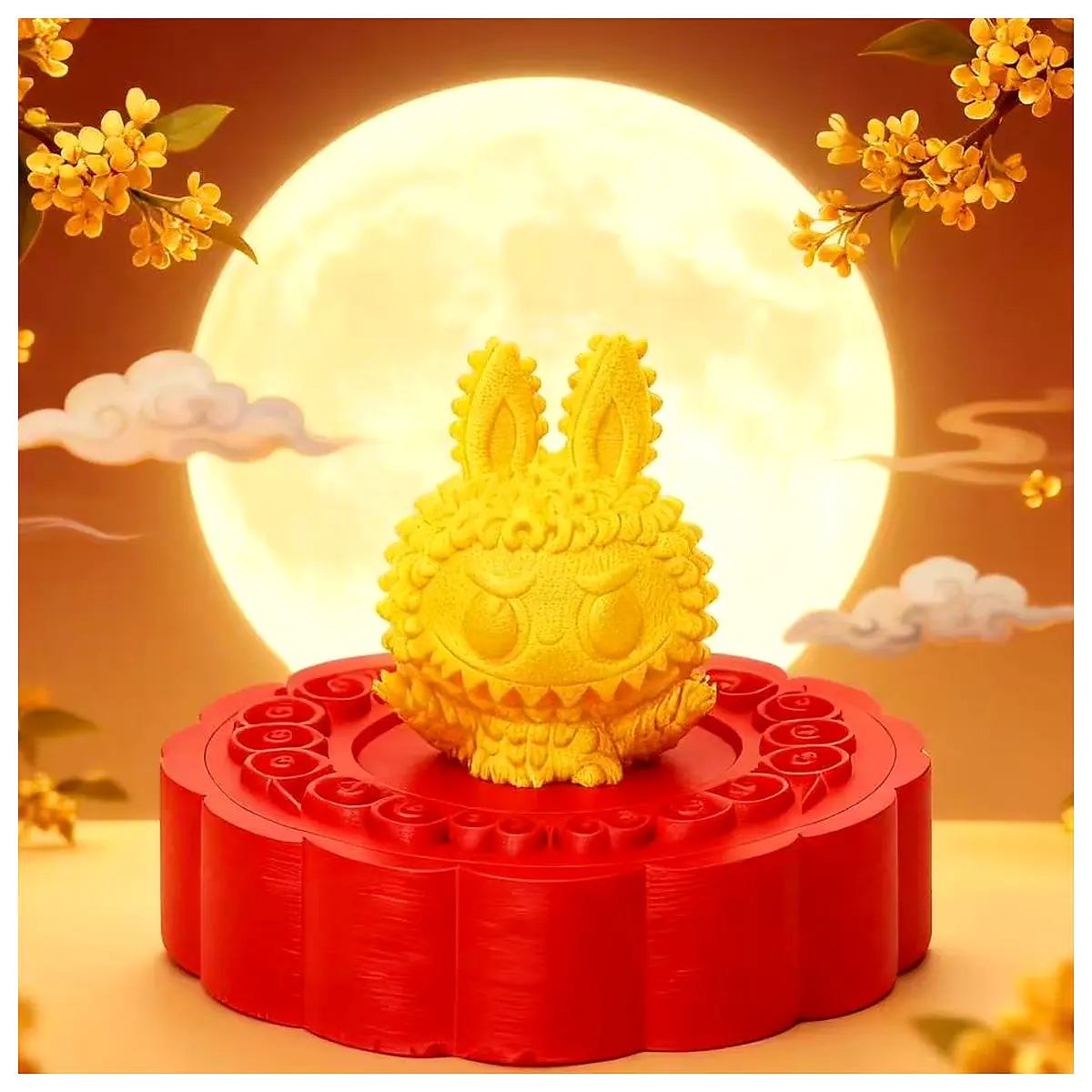 Mid Autumn Festival Mooncake Stress Relief Toy Fun Decompression Item Festive Celebration Leisure Relaxation Puzzle Toy Party Gift