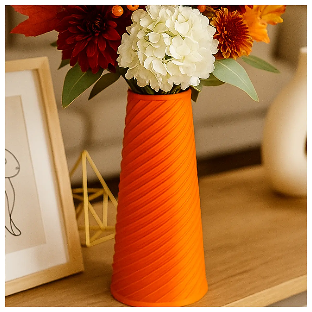 Modern Spiral Vase Cone Vase Decorative Vase Creative Vase Flower Arrangement Home Decor Buy Vases