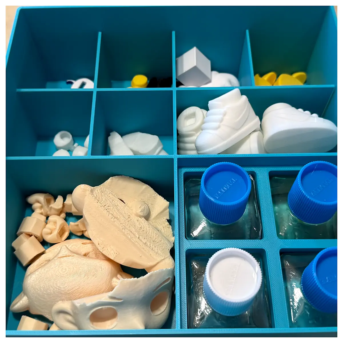 Model Toy Storage Box Model Case Assembly Model Parts Box Component Organizer Model Collection Storage Toy Box