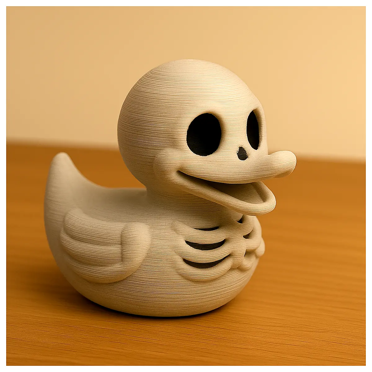 Halloween Skeleton Duck Toy Decoration Party Prop Ghost Model Festive Gift Suitable for Halloween Party