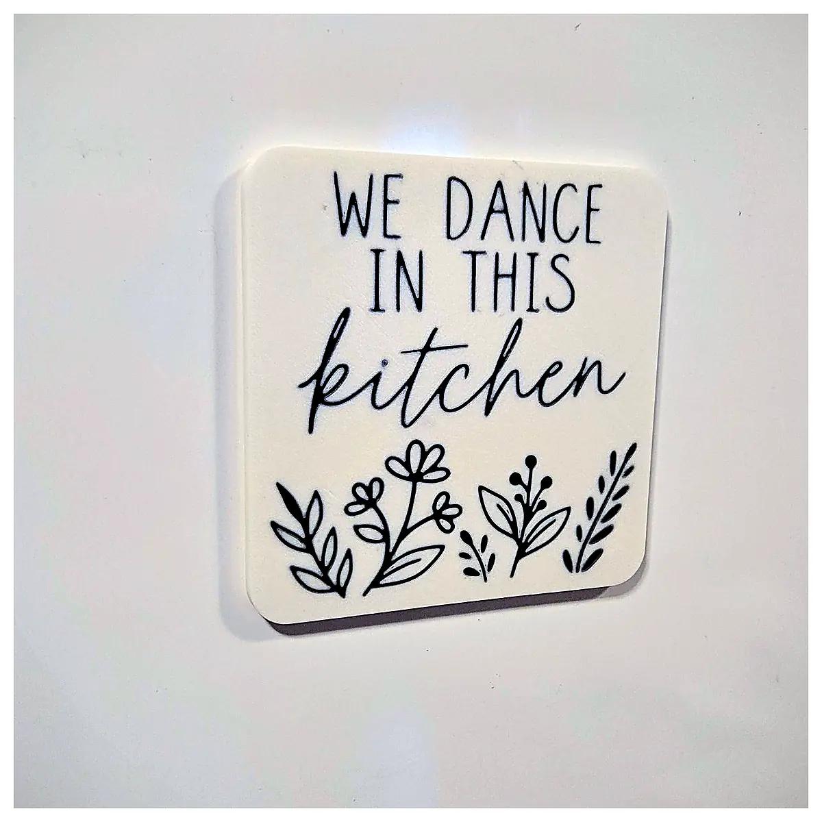 Refrigerator Stickers Kitchen Decor Dance Theme Stickers Cartoon Cute Holiday Gift Decoration Creative Ornament Kitchen Stickers