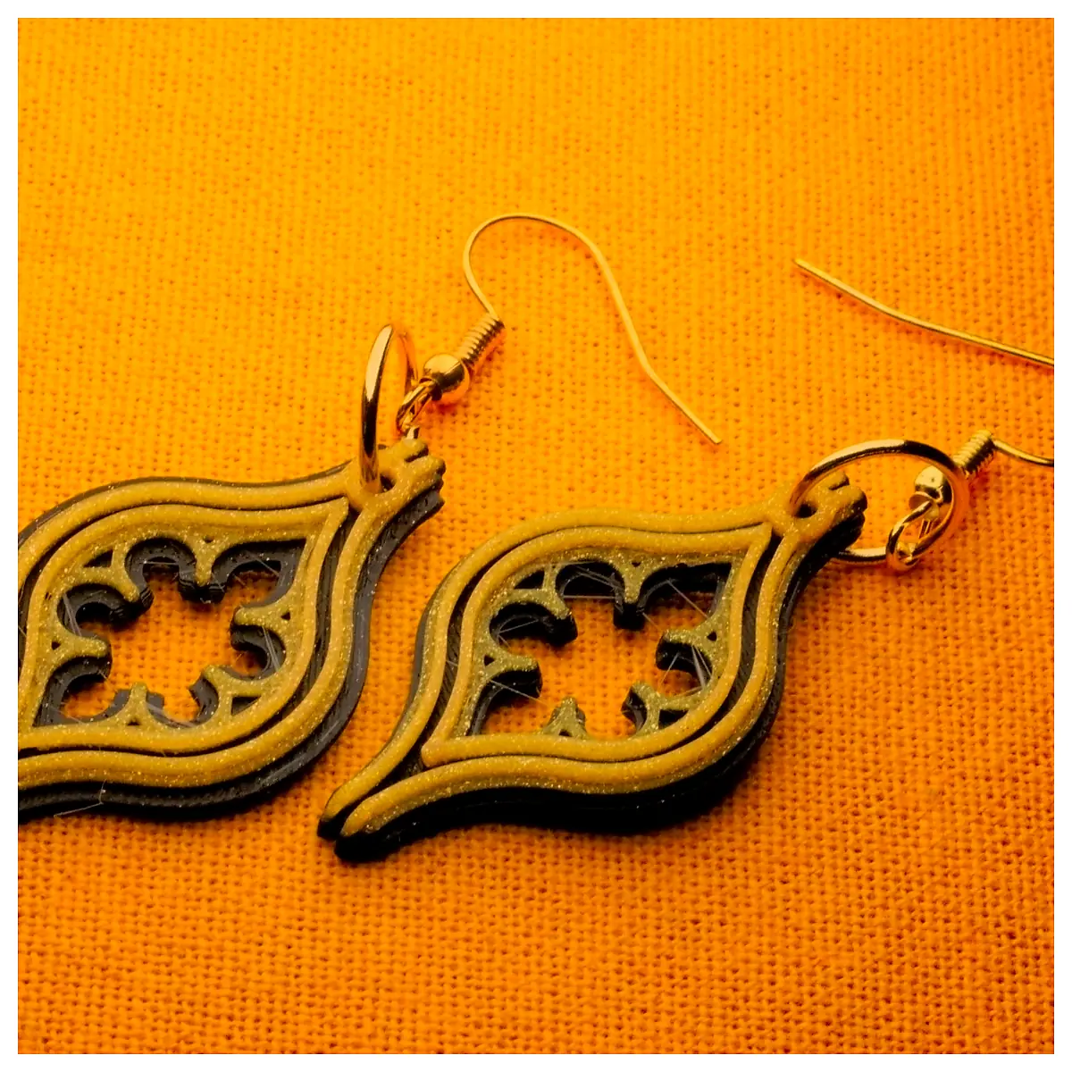 Gothic Earrings Black Silver Victorian Style Earring Jewelry Wholesale Retail