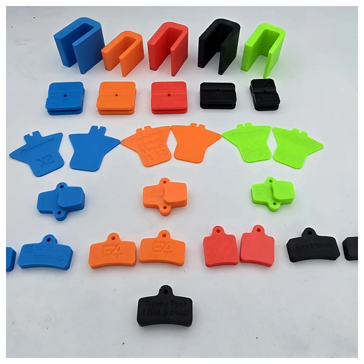 Hopetech Brake Pads Exhaust Pipes Bicycle Brake Parts Disc Brake Brake System Upgrade Replacement Cycling Safety