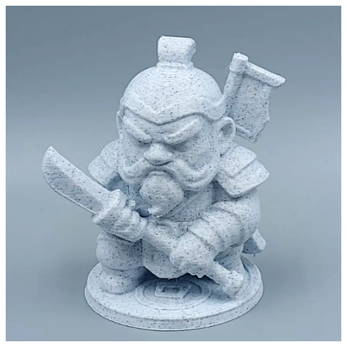 Guandao Chiji Hand Warring States Model Toy Historical Figure Display Piece Soldier Figurine Military Model Realistic Collection Roleplay