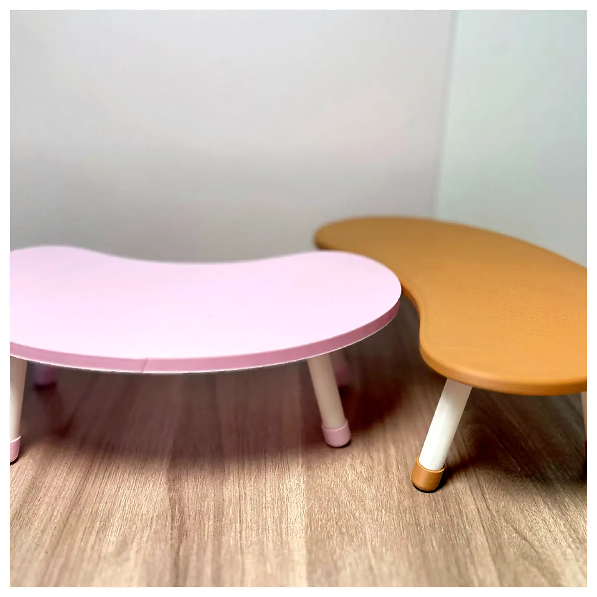 Miniature Doll Furniture Walnut Table Toddler Desk Play Set Kids Miniature Table Accessory Scene Decoration
