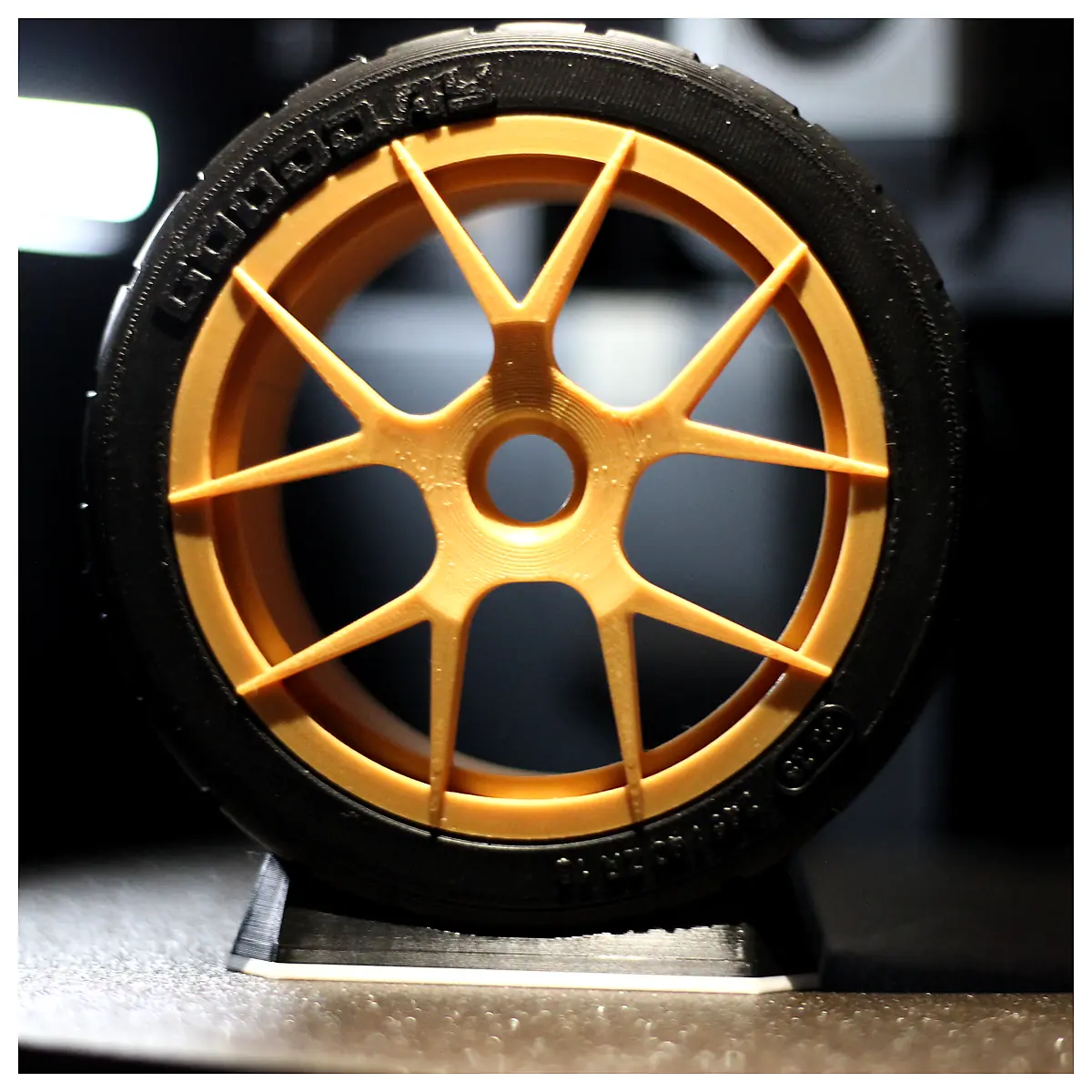 Porsche 911 GT3 RS Wheel Rim Display Wheel Only Racing Wheels Performance Wheels Car Parts Accessories