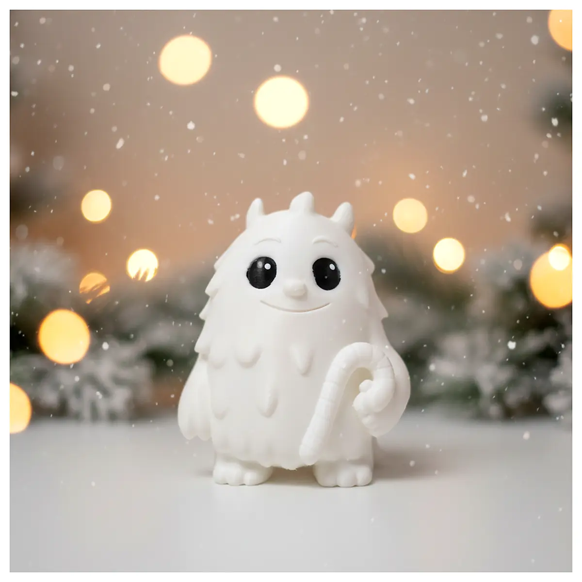 Handheld Snowman Figurine Christmas Candy Holder Festive Decoration Holiday Ornament Sweet Treat Display Desktop Accent