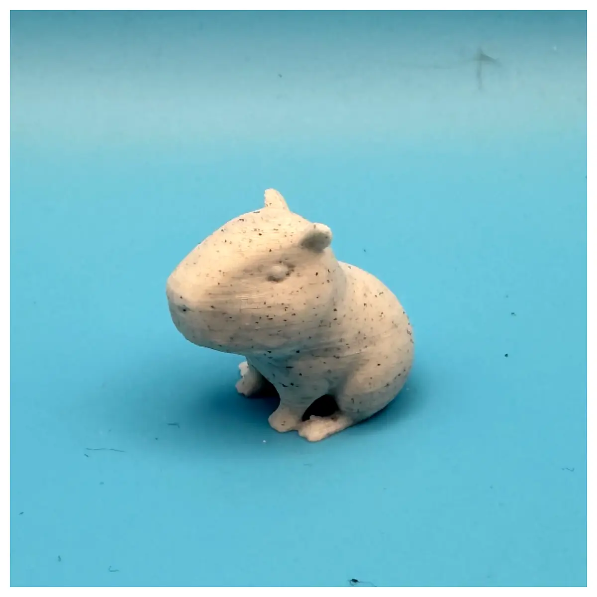 Mini Capybara Toy Set 28 Minute Assembly DIY Model Pet Toy Puzzle Gift Cute Miniature