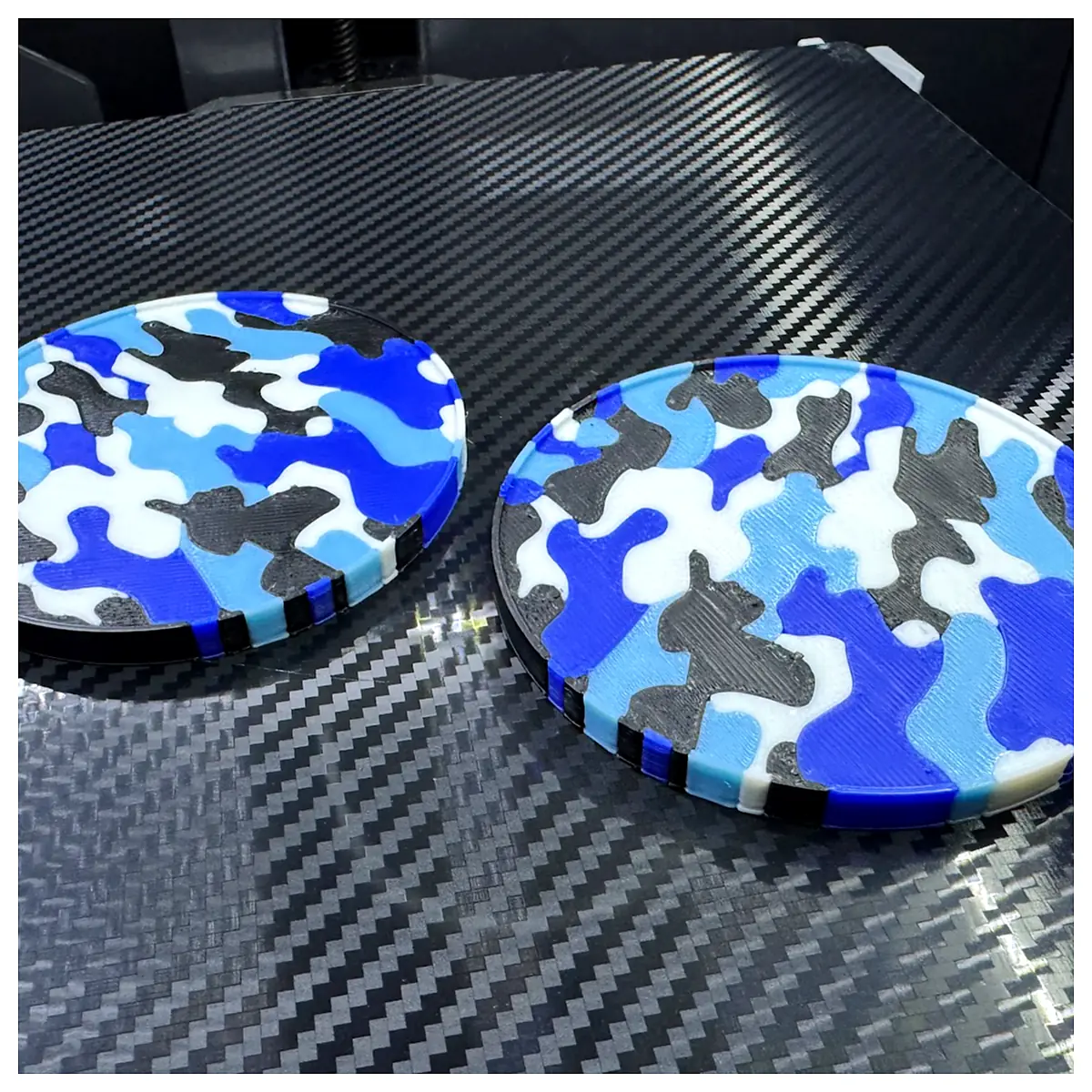 Camouflage Cup Mat Table Protector Coffee Pad Car Cup Holder Non Slip Mat Automotive Decoration Military Style Accessory