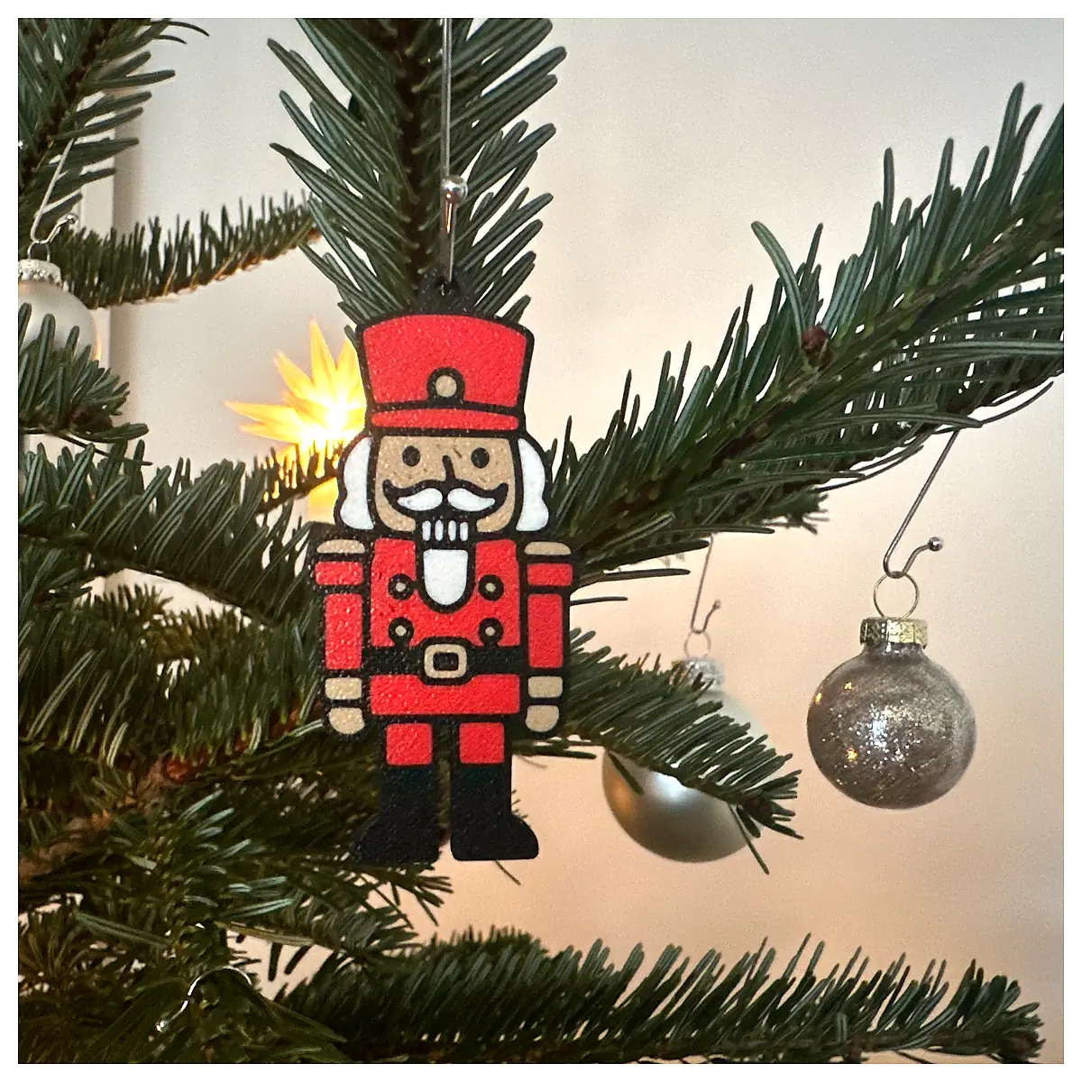 Christmas Wooden Nutcracker Decoration Festive Christmas Ornament Christmas Tree Accessory Holiday Gift Christmas Decoration Parts