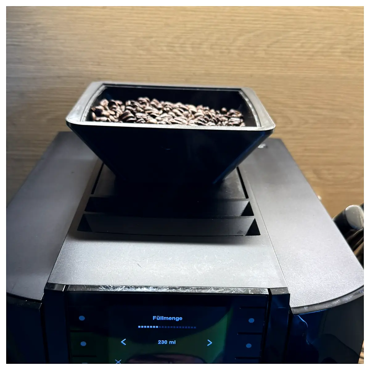 Jura E8 Coffee Bean Hopper Replacement Parts Coffee Grinder Accessories Bean Container Coffee Machine Parts Coffee Powder Box Compatible with Jura E8