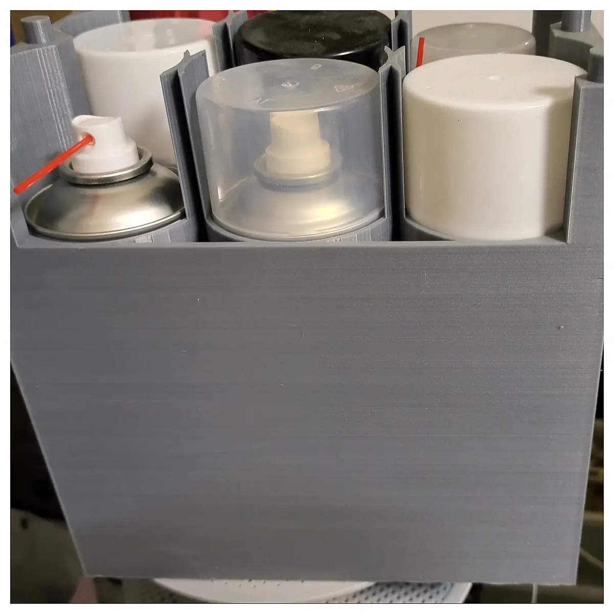 Lubricant Can Organizer Storage Rack Lubricant Storage Box Automotive Parts Repair Tools Can Organizer