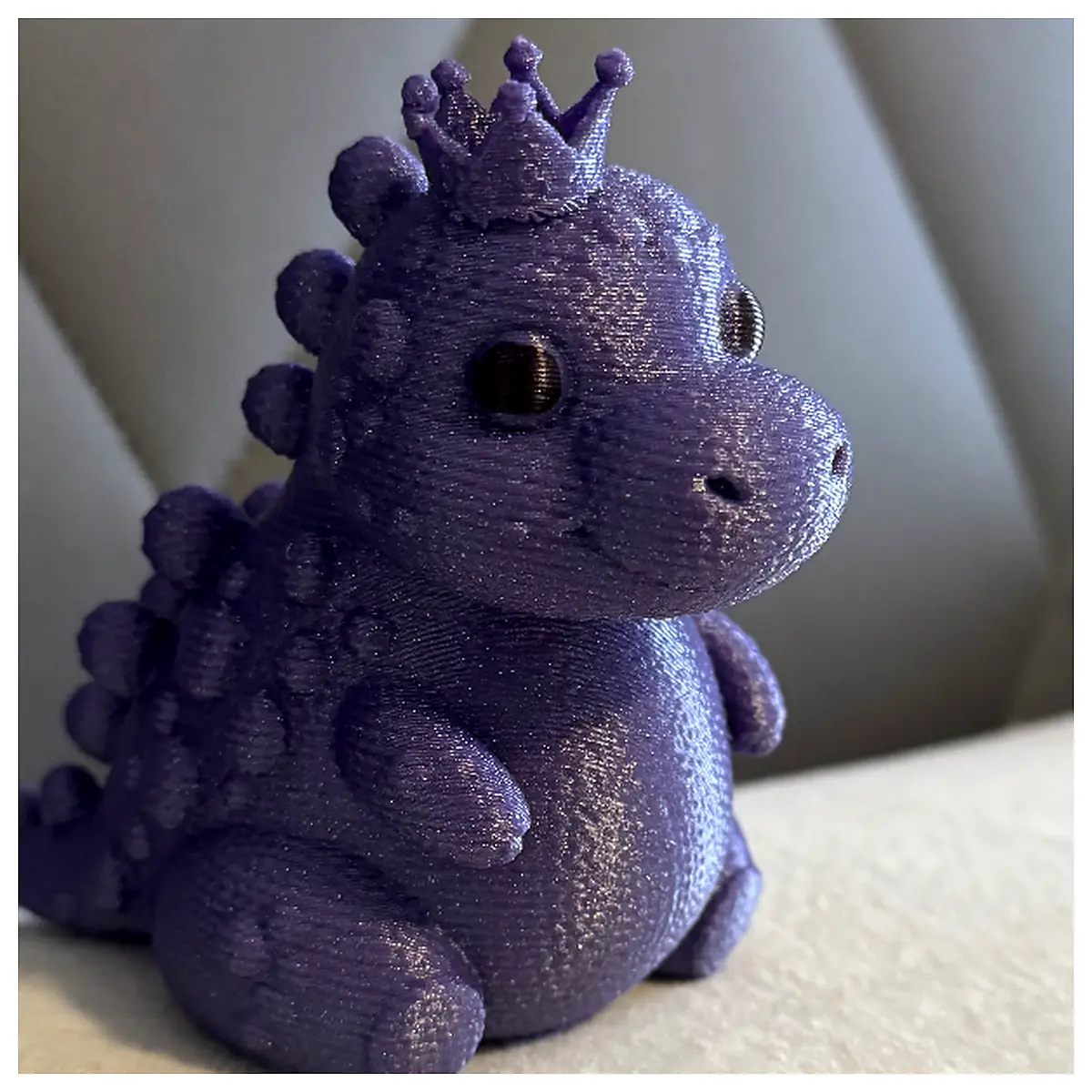 Cute Knitted Dinosaur Figurine Plush Toy Decorative Accent Gift Dinosaur Model Decoration Ornament