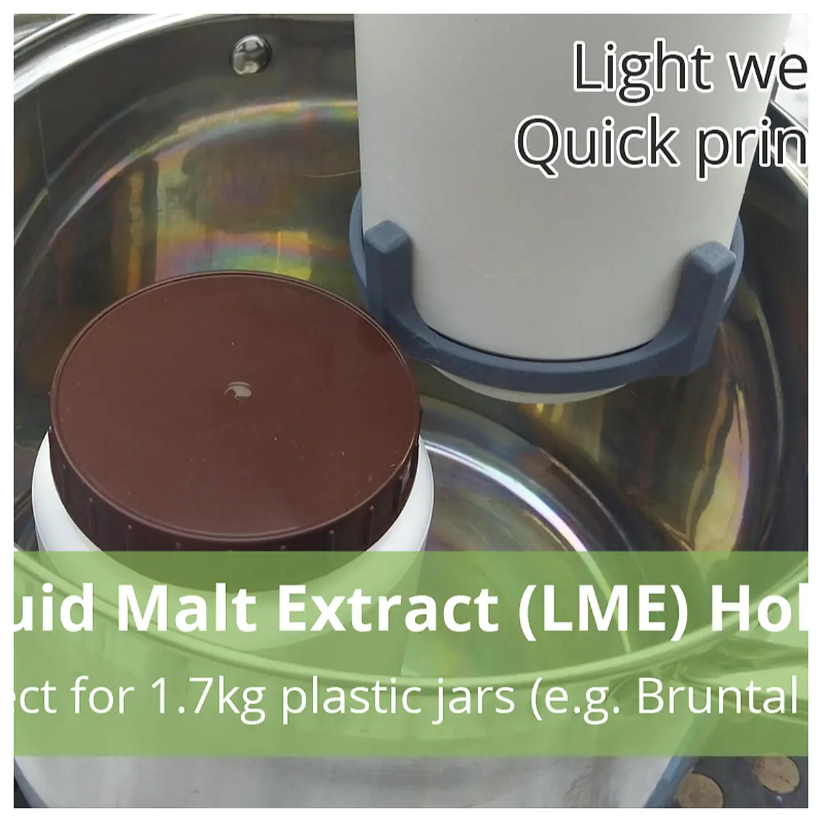 Liquid Malt Extract 17kg Can Stand Malt Extract Support Stand Brewing Accessories Beer Ingredient Holder