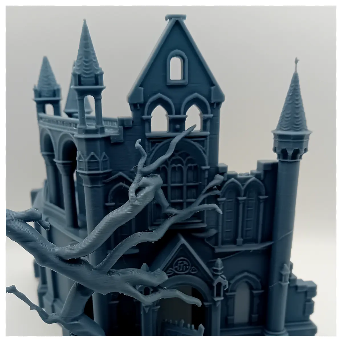 Gothic Ruin Battle Mat D D Abandoned Wall Terrain Tactical Map Tabletop RPG Roleplaying Game Scenarios