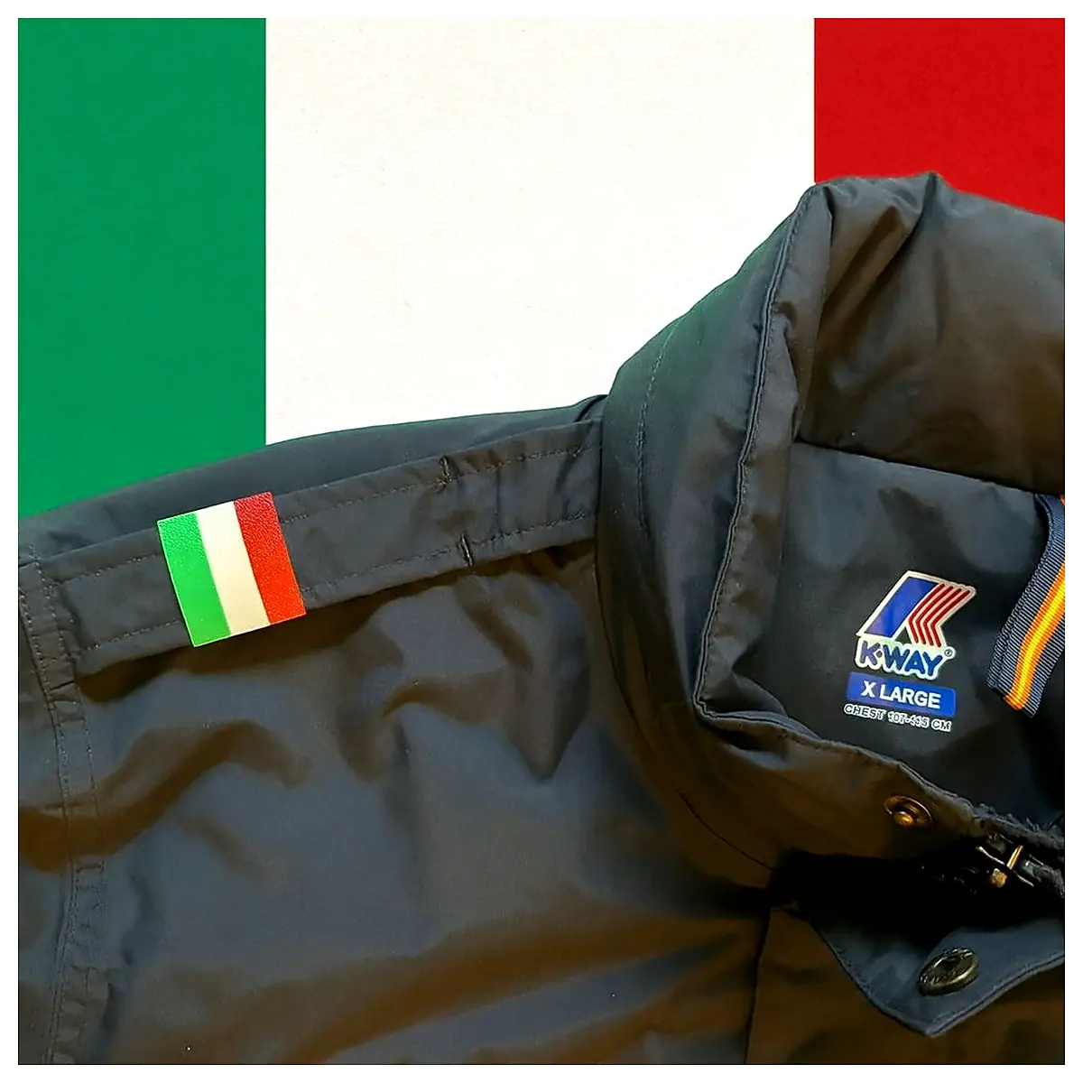 Flag Patches for K WAY Jackets Fast Production Flag Banners Patch Decoration Wholesale Manufacturer