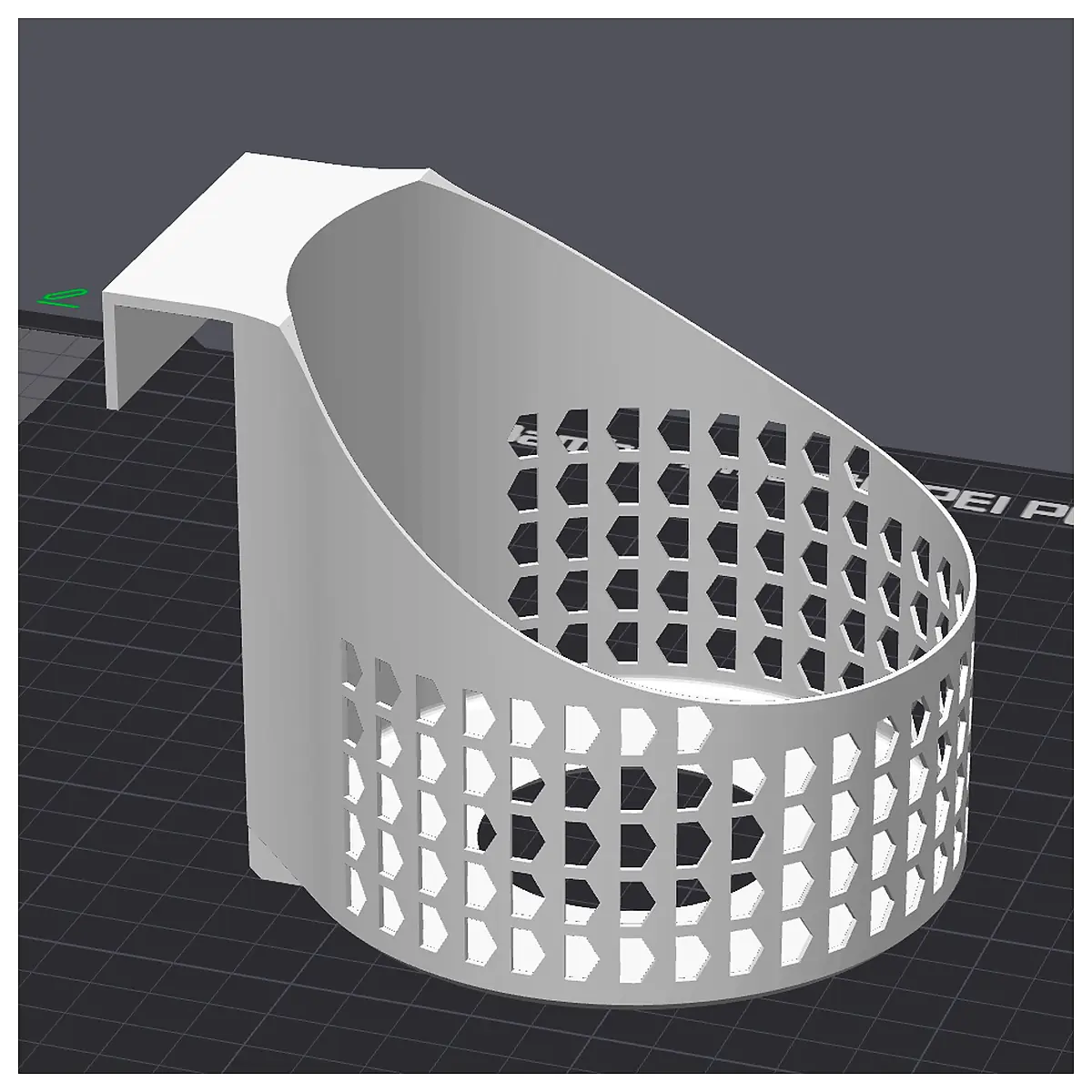 Air Freshener Holder Door Top Mount Dispenser Support Bracket Holder Window Fragrance Diffuser