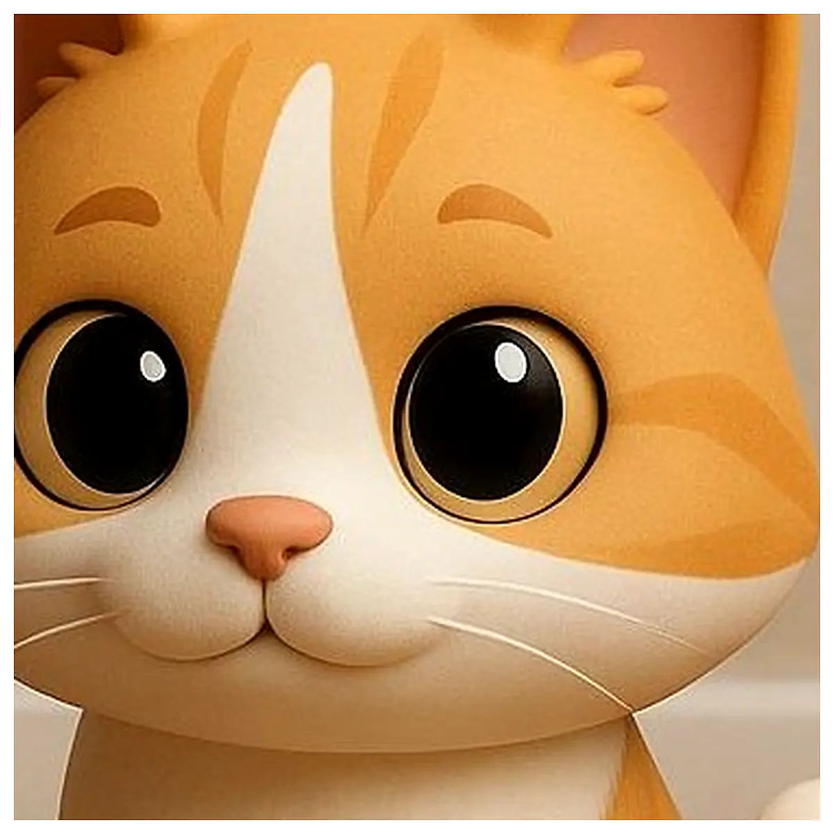 Cartoon Orange Cat Toys Replacement Parts Repair Accessories Kids Toys Educational Toys
