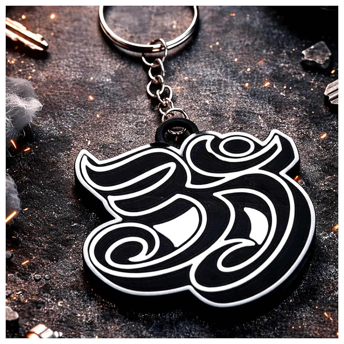 Key Chain Charm Car Keyring Mobile Phone Keychain Accessory Key Chain Parts Car Decoration Creative Keychains Simple Keychains Wholesale