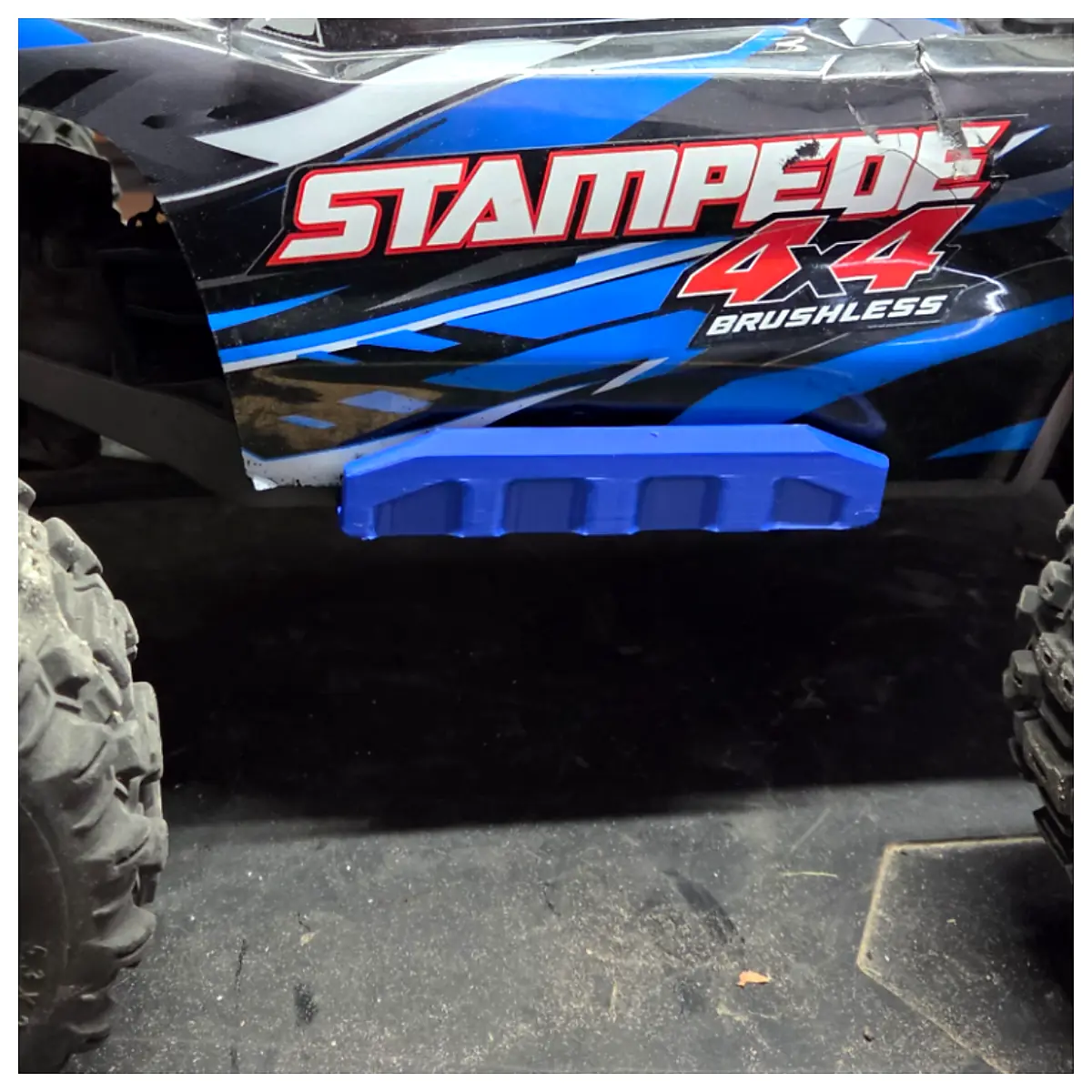 Stampede Side Bumpers Protection Bars Skid Plates Parts Repair Upgrade Accessories