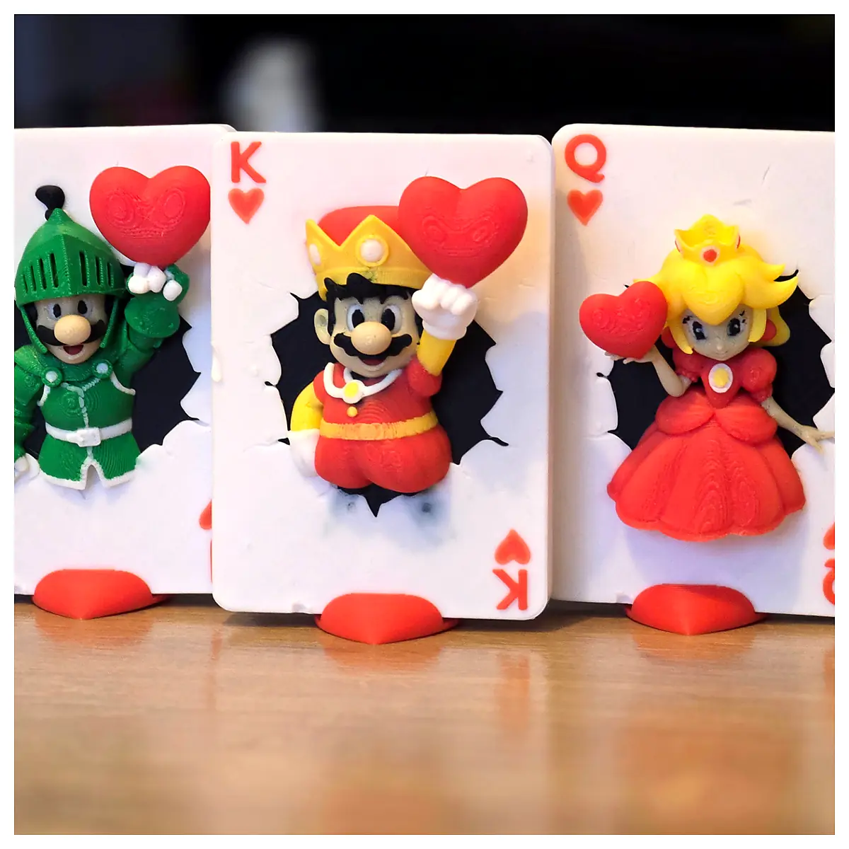 Valentine s Day Card Red King Bros Commemorative Card Gift Card Game Merchandise Collectible Card