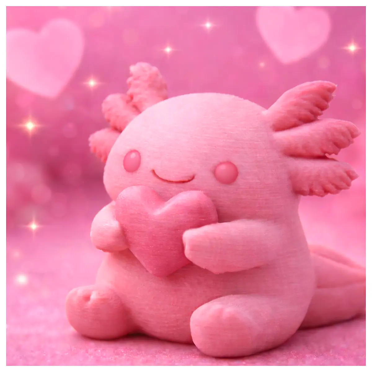 Mexican Axolotl Figurine Shaped Mini Decoration Pet Cute Desktop Ornament Aquarium Accessory