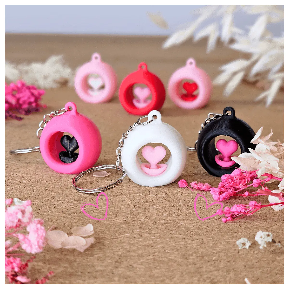 Keychains Shaped Keyring Keychain Charm Car Accessories Keychains Parts