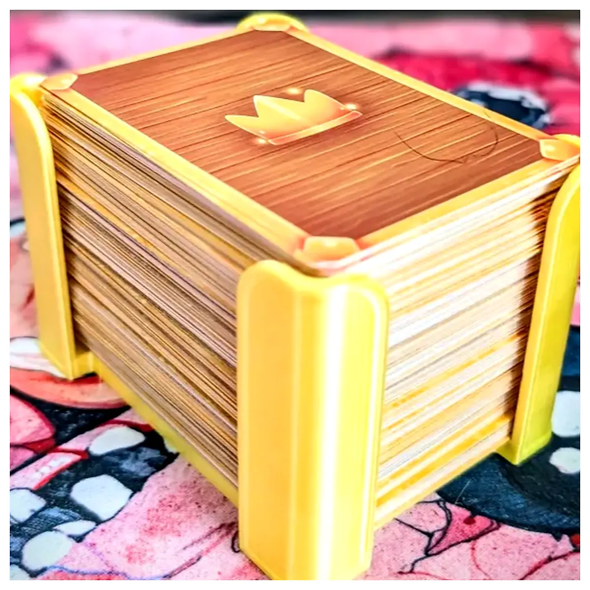 Playing Card Storage Box Game Piece Organizer Card Deck Storage Box Toy Organizer Game Accessories Storage Desktop Organizer