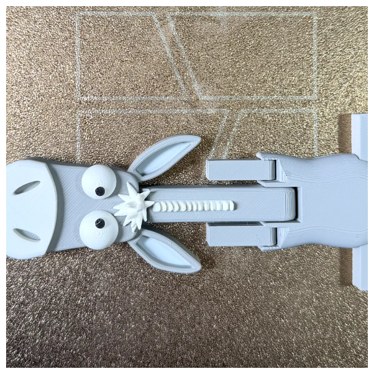 Posable Donkey Toy Multi Jointed Movable Educational Toy Kids Pet Toy