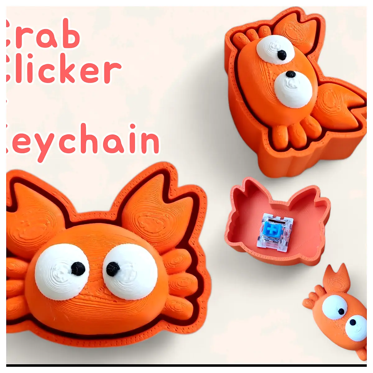 Crooked Eye Crab Clicker Crab Claws Tools Crab Catching Claw Repair Parts Crab Accessories