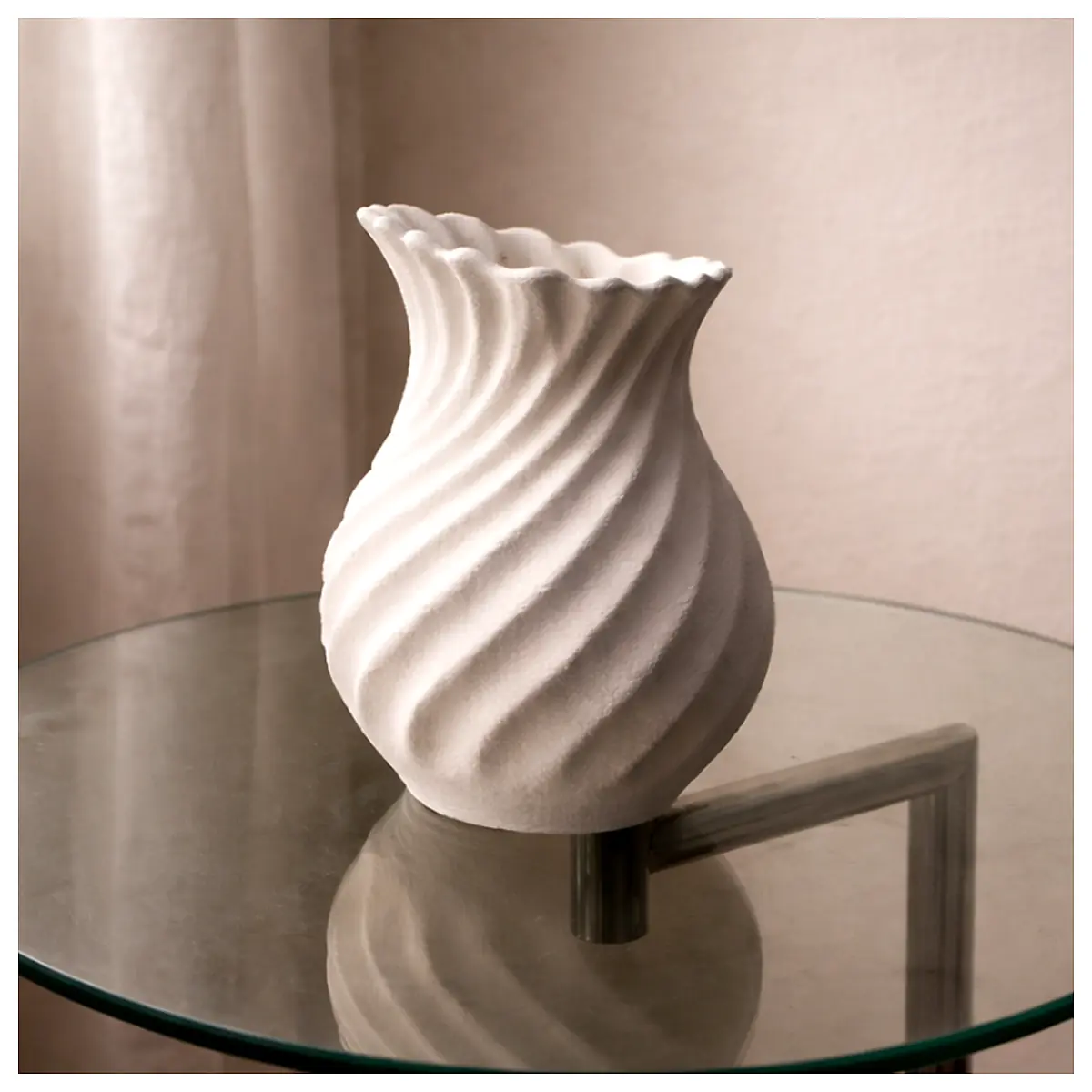 Spiral Shell Vase Decorative Item Creative Ornament Seashell Craft Modern Home Decor Art Decoration Gift Idea