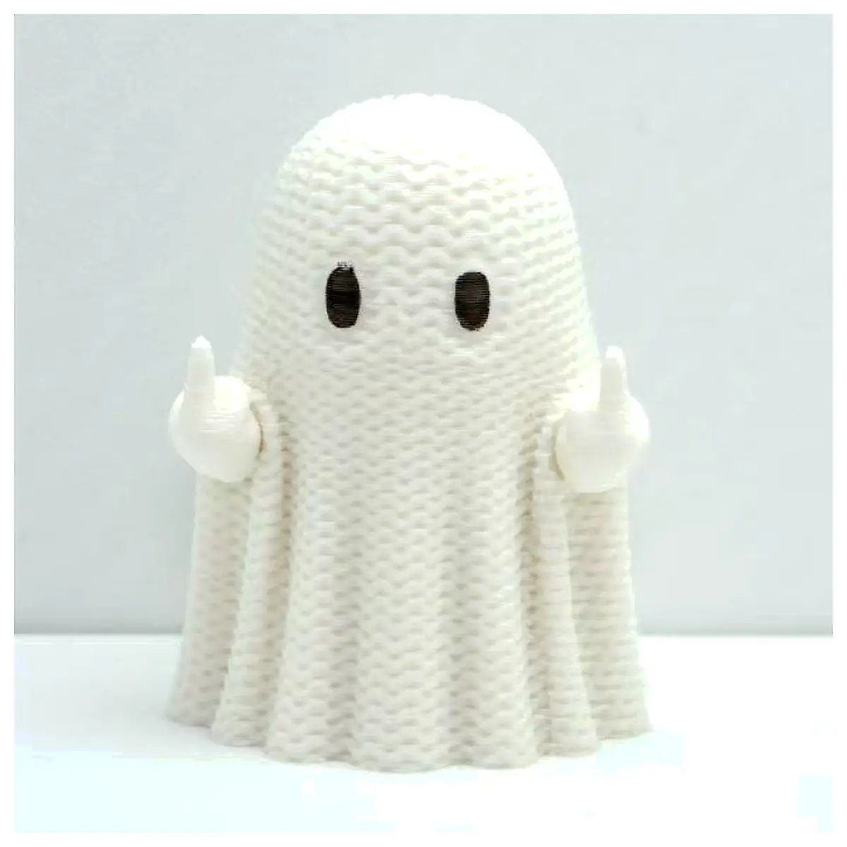 Knitted Little Goblin Plush Toy Soft Cute Baby Toy Knitting Craft Kids Gift Early Learning