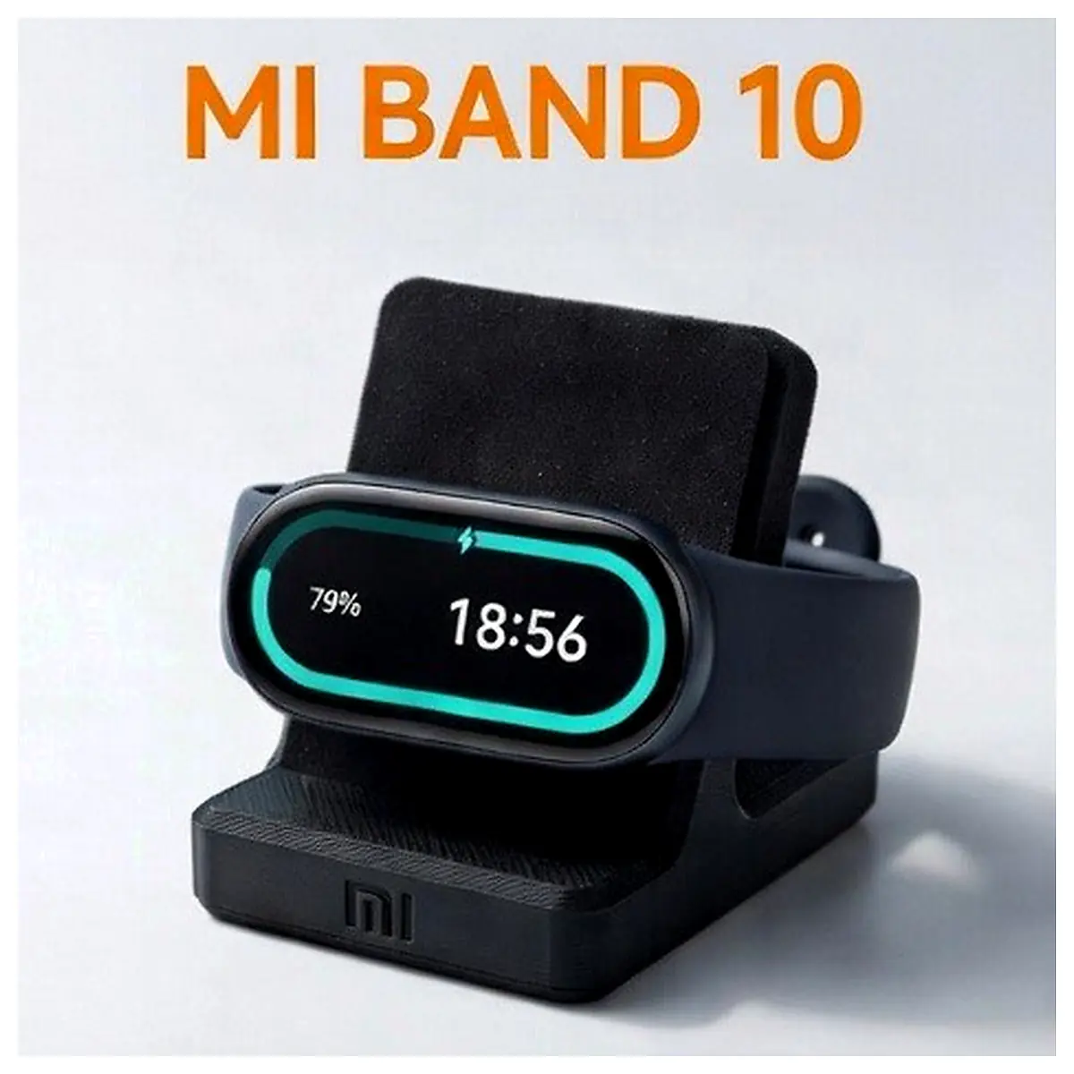 Mi Band 6 7 8 Square Charging Stand Magnetic Wireless Charger Base for Mi Band 4 5 6 Accessories Charging Dock