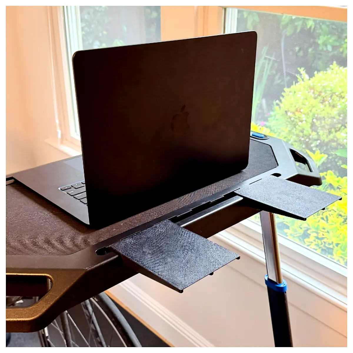 Indoor Cycling Desk Mount Laptop Extension Stand Exercise Table Fitness Bike Accessories Cycling Desk Support Laptop Stand