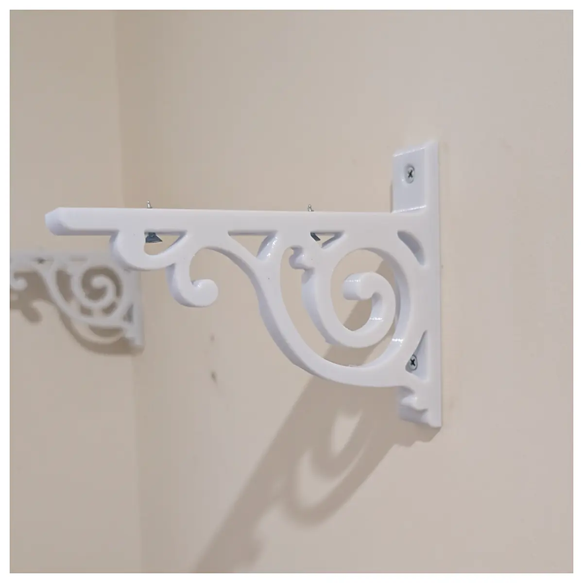 Screw Mounted Decorative Shelves Wall Mounted Storage Brackets Display Shelves Multi Tiered Shelf Living Room Bedroom Use