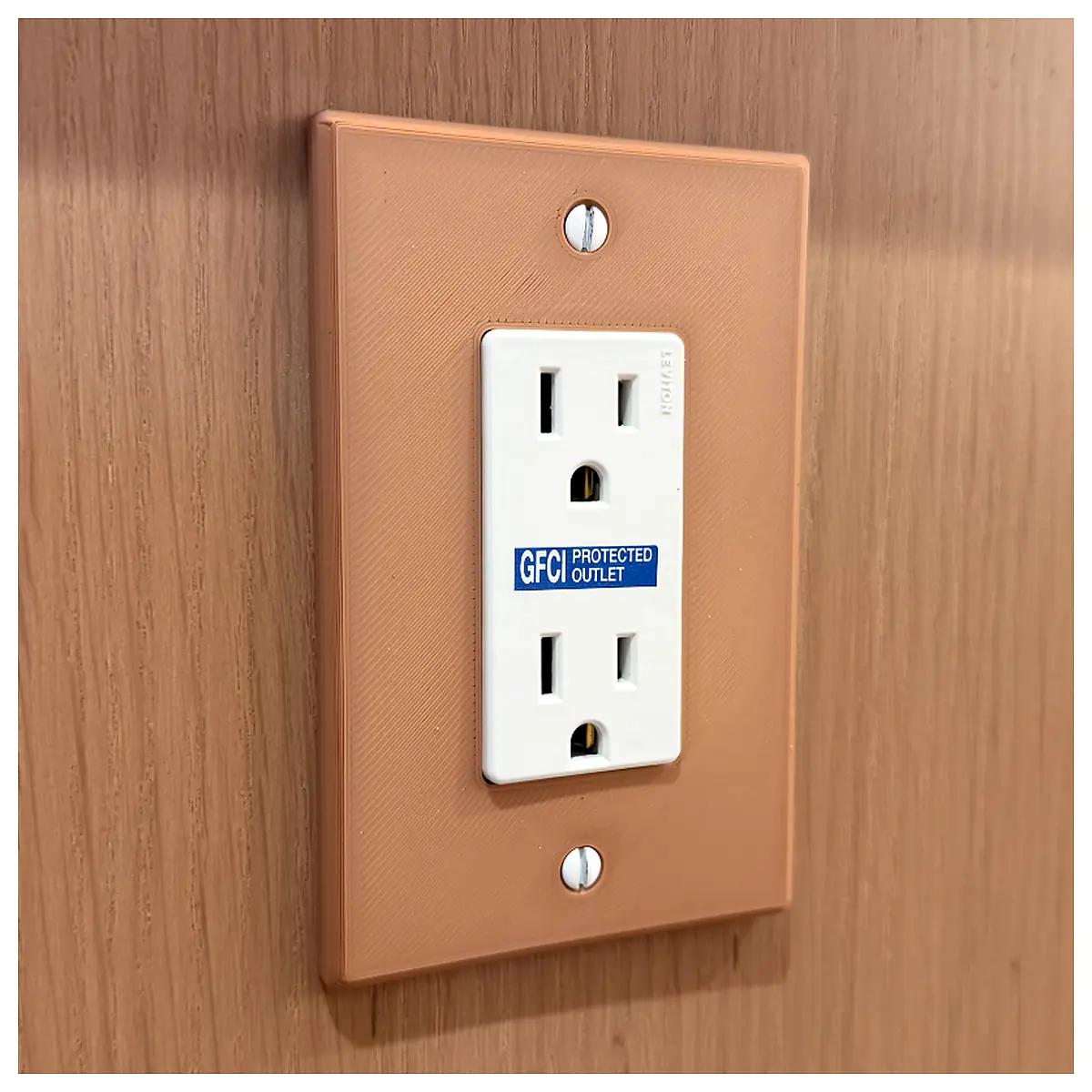 Single Gang Medium Outlet Cover Plate Wall Protection Cover Electrical Wire Seal Wall Switch Panel Decorative Cover Outlet