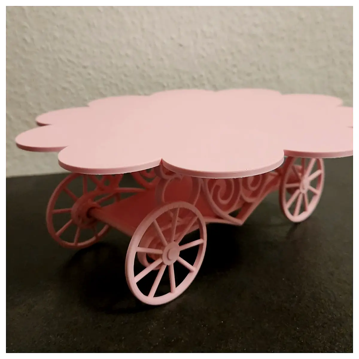 Princess Carriage Dessert Platter Cake Stand Cake Display Cupcake Holder Party Decoration Wedding Cake Stand Kitchen Display Cake Stand