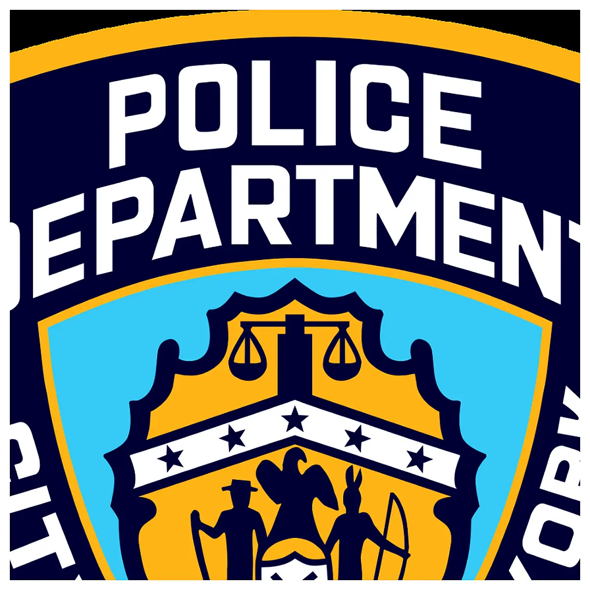 NYPD Police Badge Emblem Police Decor Officer Gift Law Enforcement Collectible Badge Accessory Police Memorabilia