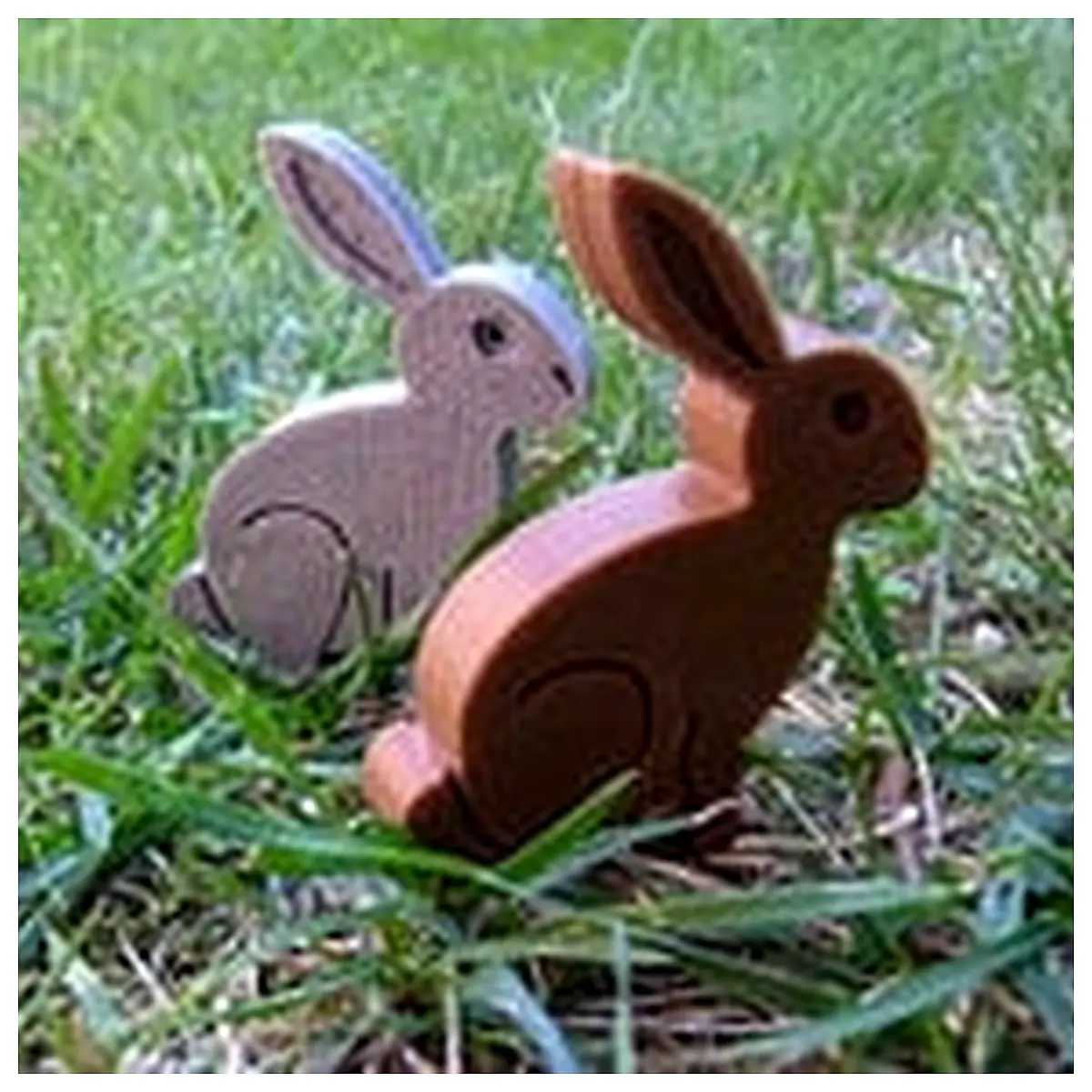 Mini Resurrection Bunny Toy Realistic Small Rabbit Figurine Easter Decoration Accessories Festive Gift Rabbit Model Decoration