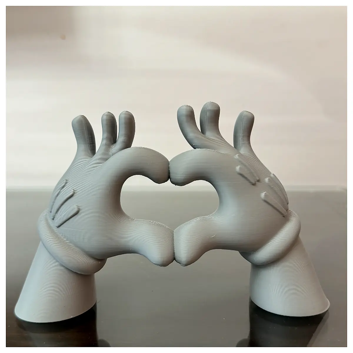 Hand Figurine Creative Handicraft Decoration Gift Item Desktop Ornament Emotional Expression Hand Decor Accessory