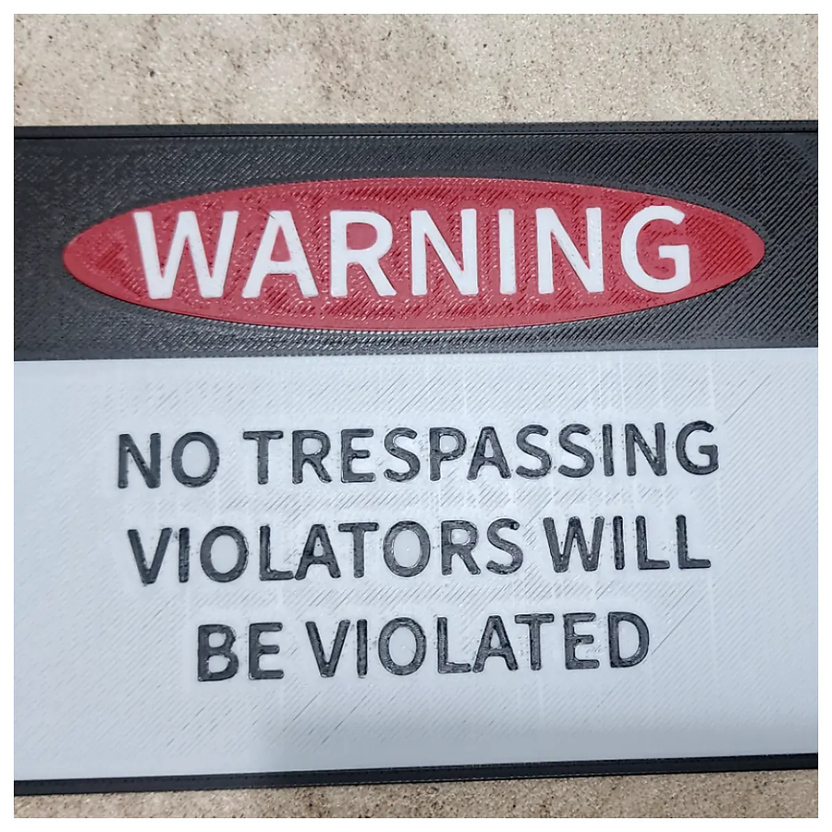 No Trespassing Prohibited Unauthorized Access Repair Parts Accessories Maintenance Replacement
