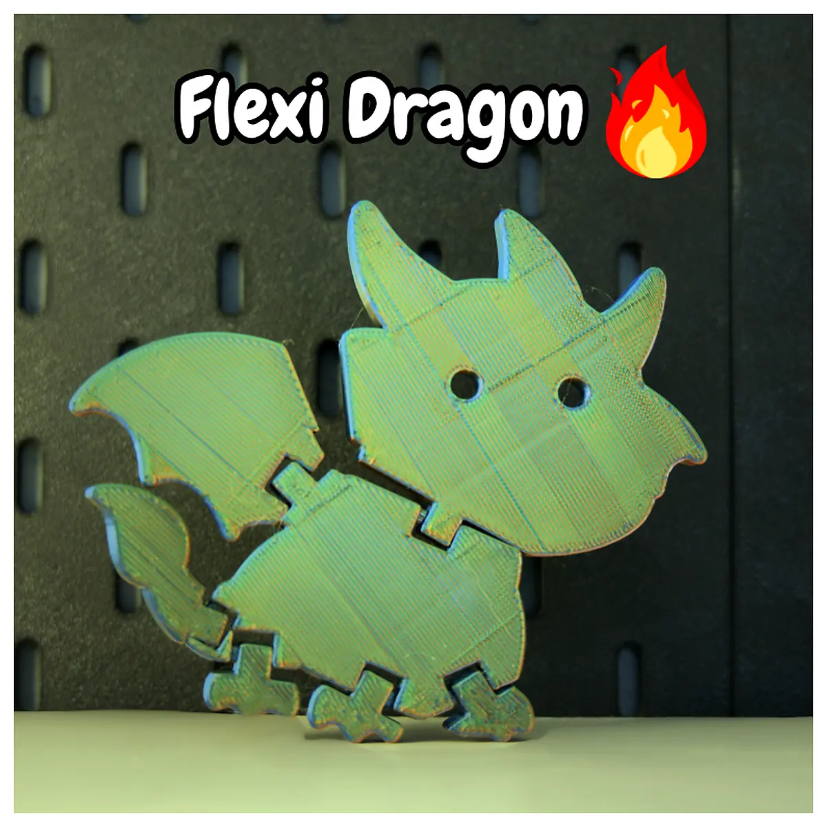 Articulated Stress Relief Dragon Toy Pressure Release Kids Emotional Toy Adult Relaxation Unwinding Figure Child s Puzzle Toy